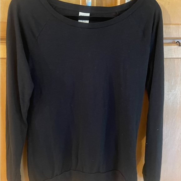 Pink L/S Black T-Shirt Size S - Picture 2 of 8